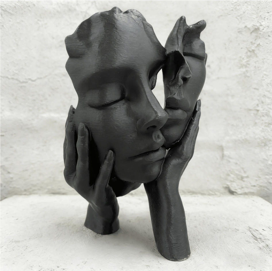 Home Office Gif - 1 pièce Sculpture Abstraite en Plastique