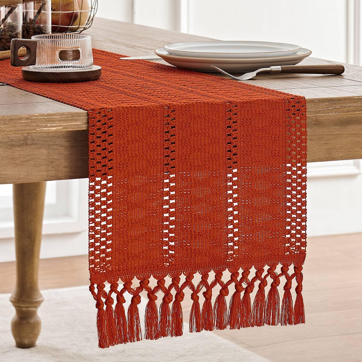 Chemin de table beige bohème e - Home Office News avis et prix