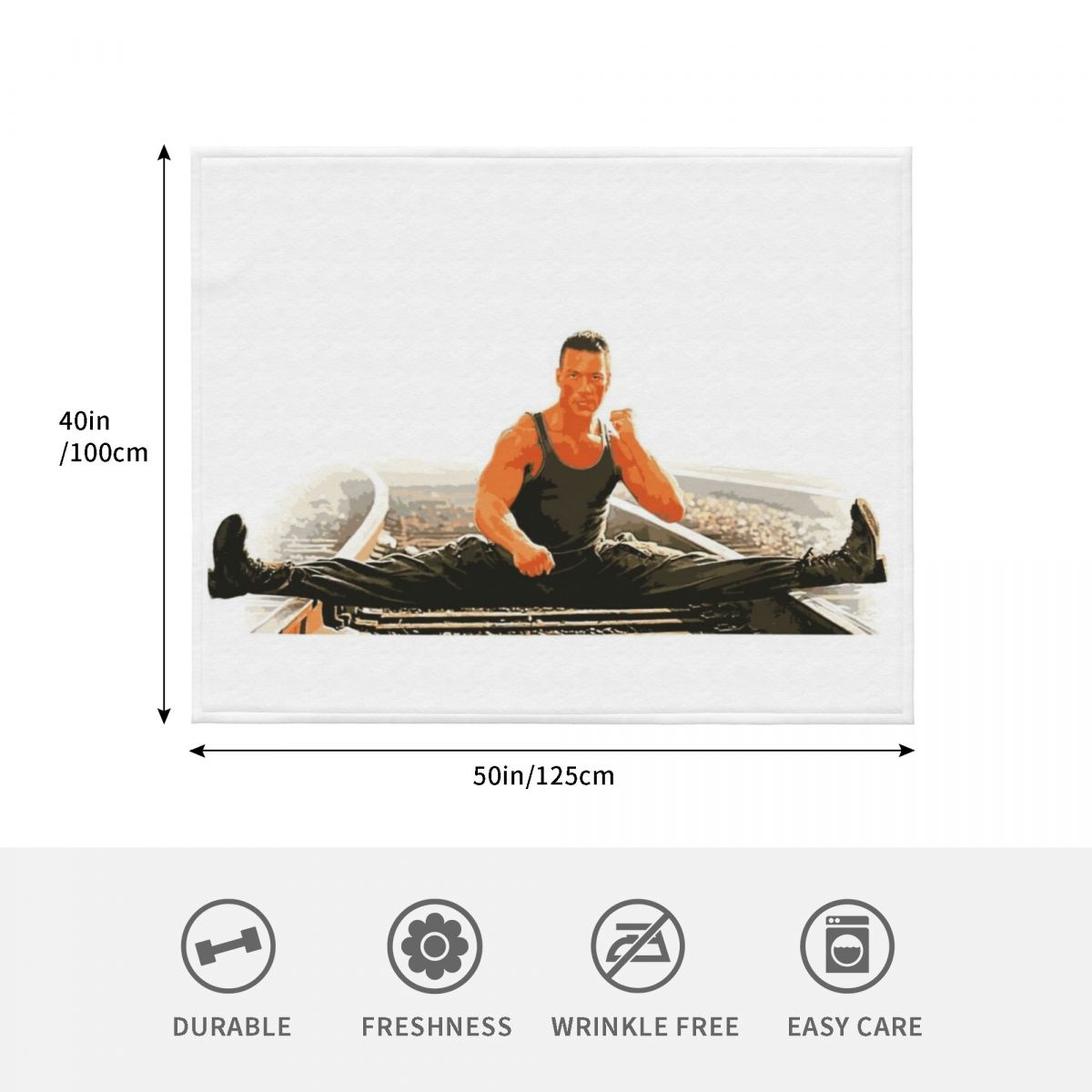 Couverture polaire Full Contac - Home Office Contact avis et prix