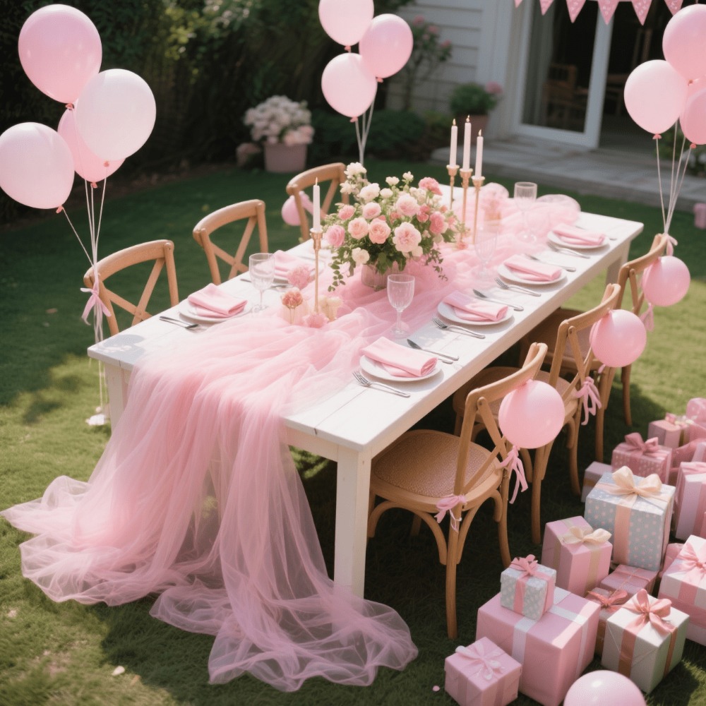 Chemin de table en tulle trans - Home Office News avis et prix