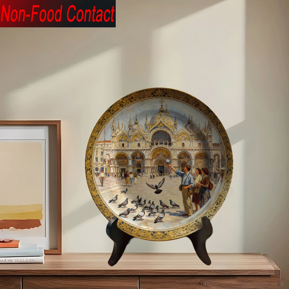 Assiette décorative en céramiq - Home Office Contact avis et prix