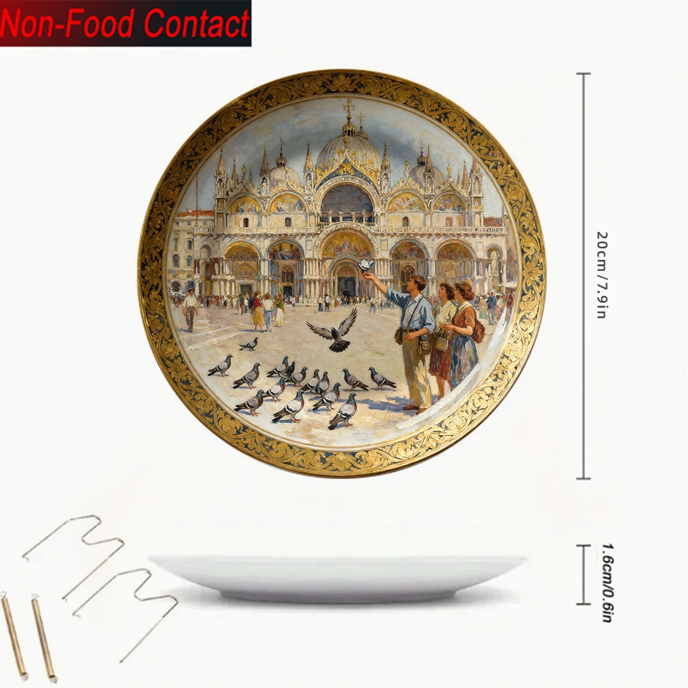 Assiette décorative en céramiq - Home Office Contact avis et prix
