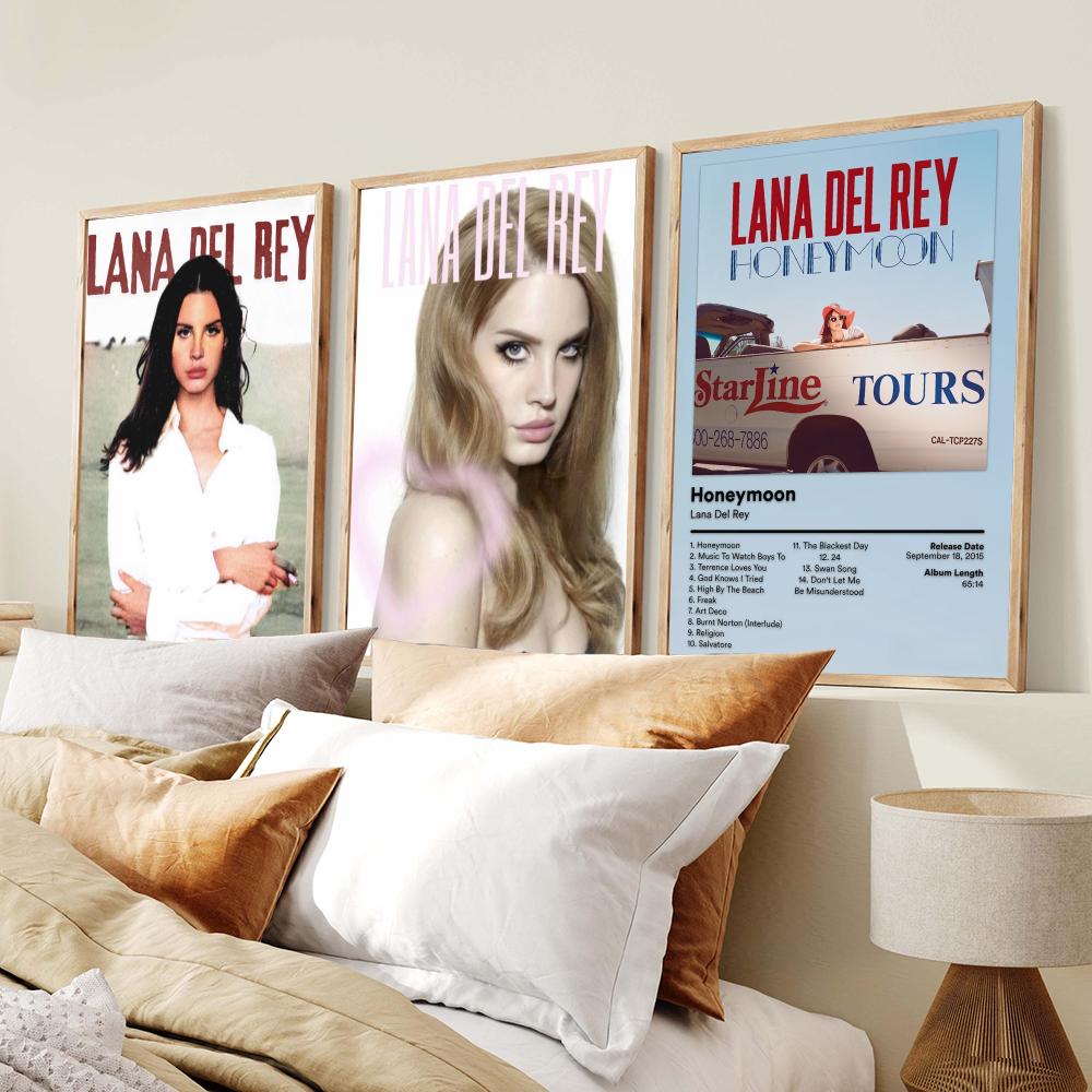 Affiche Singer L-Lana Del Rey, - Home Office Wallpaper avis et prix