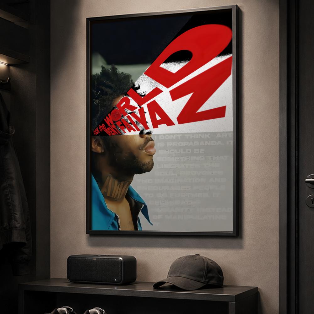 Affiche B-Brent Faiyaz Singer  - Home Office Wallpaper avis et prix