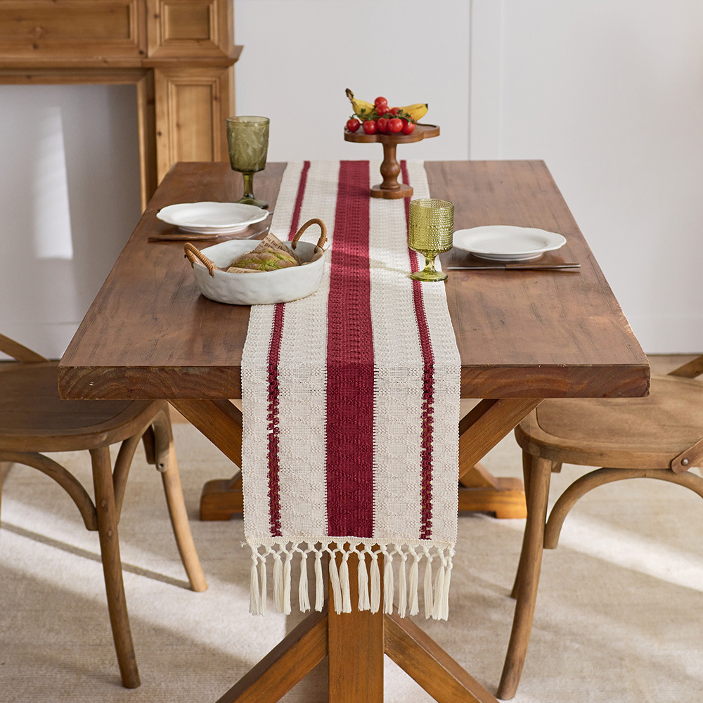 Drapeaux de table blancs et ro - Home Office News avis et prix