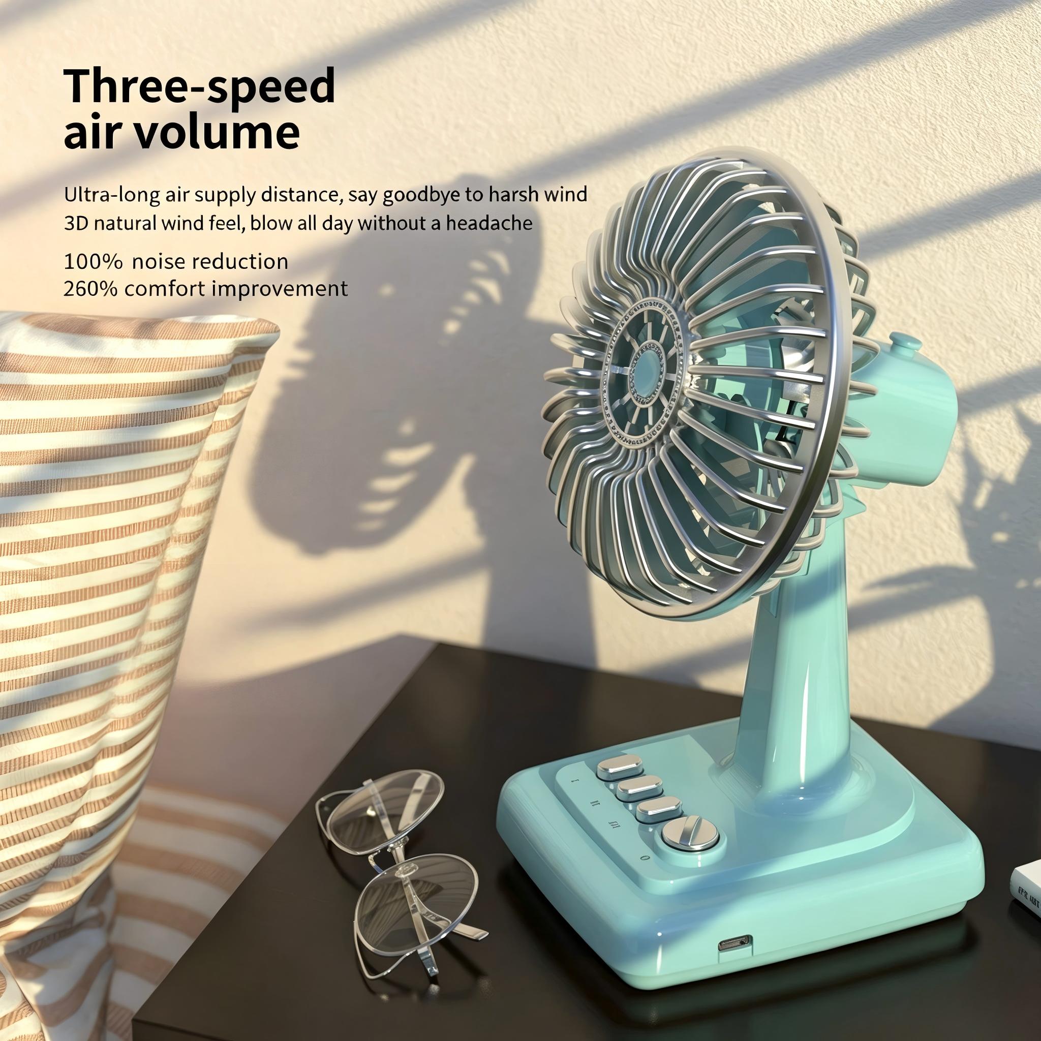 Ventilateur de bureau rétro en - Home Office Student avis et prix