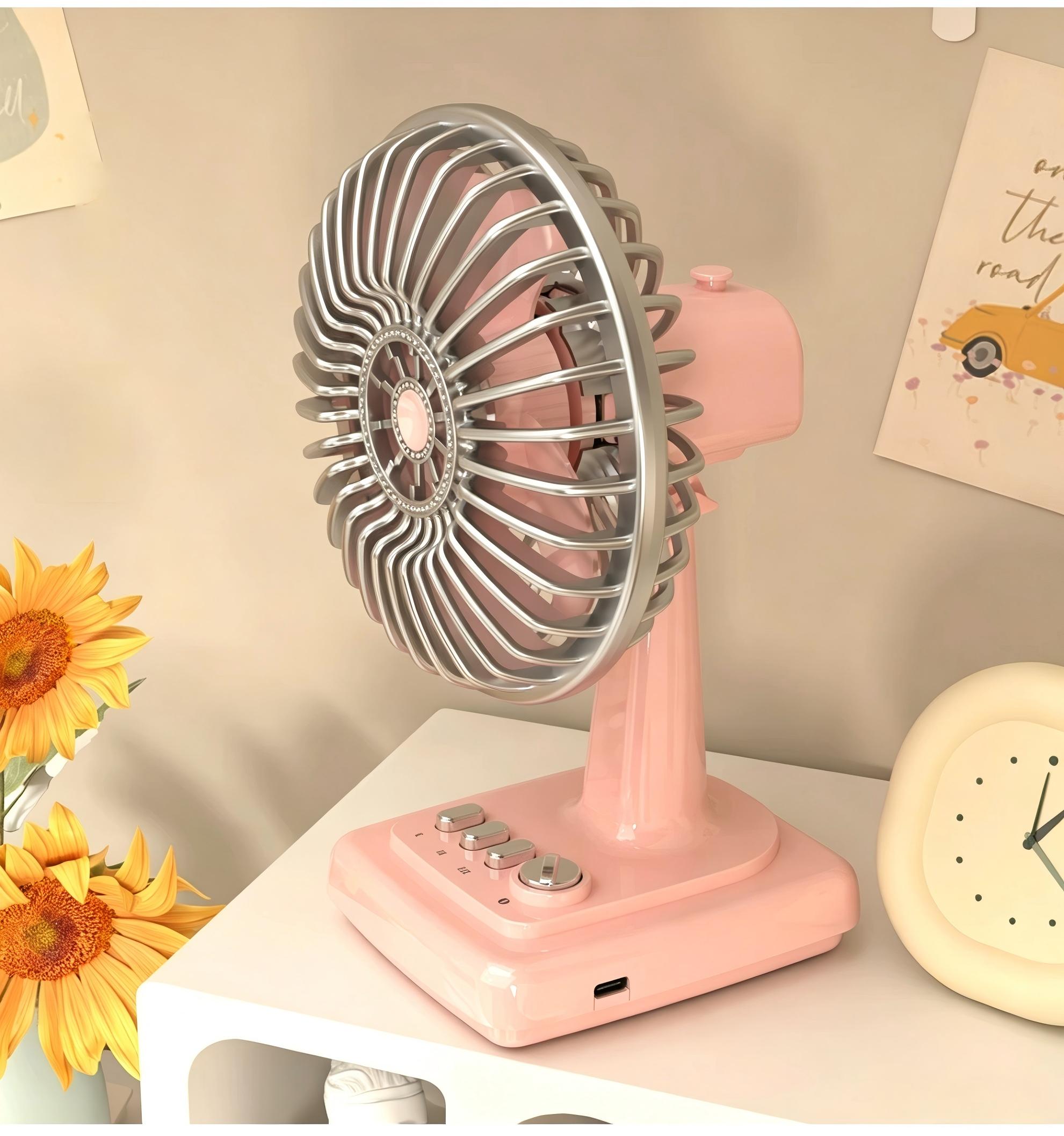 Ventilateur de bureau rétro en - Home Office Student avis et prix