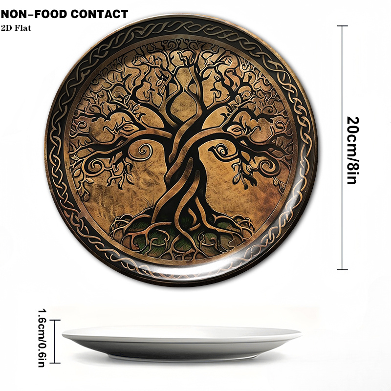 Assiette murale ronde en céram - Home Office Contact avis et prix