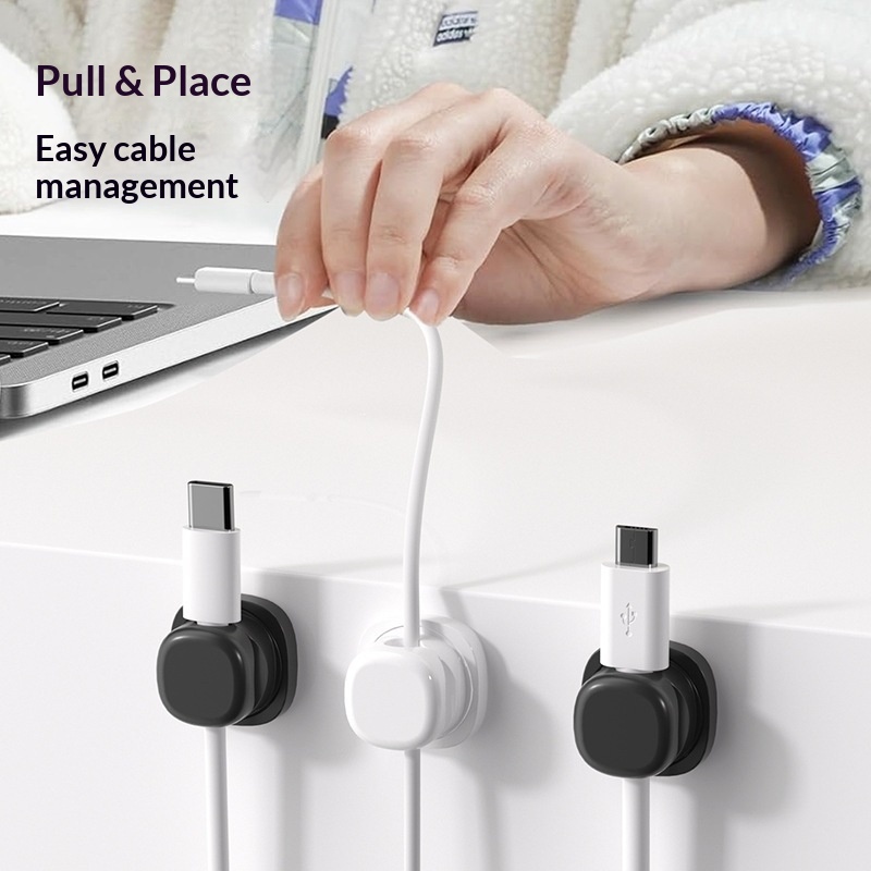 Lot de 6 organiseurs de câbles - Cable Management Box avis et prix